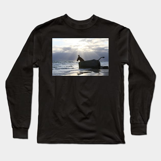 Blavandshuk evening mood Long Sleeve T-Shirt by jomaot